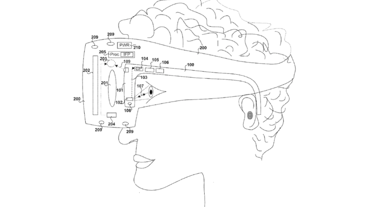 ソニーVRヘッドセットと組み合わせる『メガネ型アイトラッキングデバイス』の特許を申請